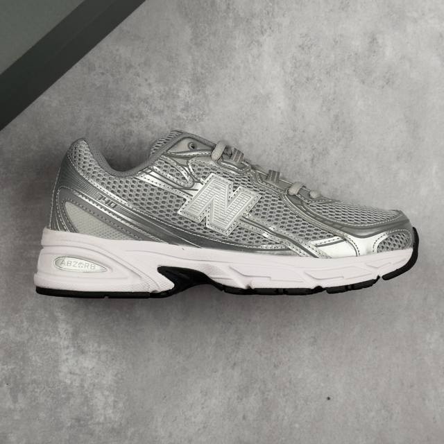 本地 核心私 New Balance Mr740 Nb新百伦系列复古老爹风休闲运动慢跑鞋 采用轻质牛剖革拼接透气网眼衬垫织物鞋面材质 T-Beam大底提供足步弓