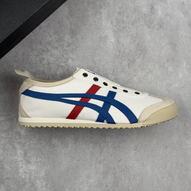 本地 核心私 Onitsuka Tiger Mexico 66 Slip-On亚瑟士鬼冢虎复古经典板鞋 产品从款式颜色造型上体现出追求舒适和细节的完美 鞋类更是