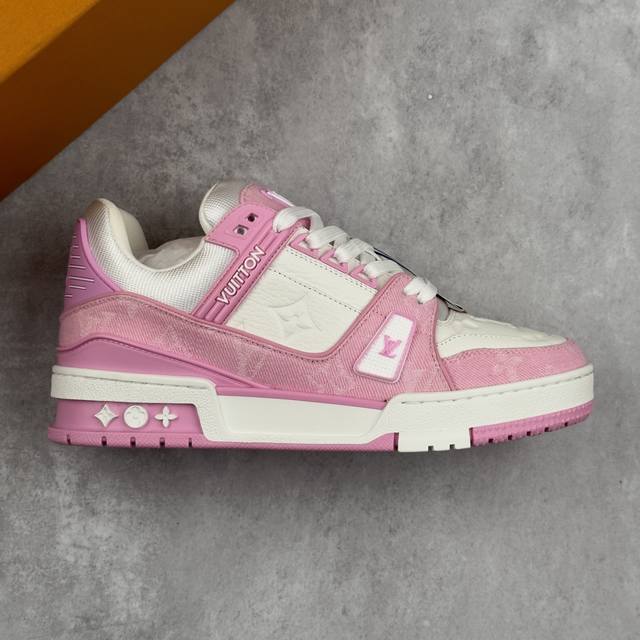 福利特价本地 核心私 原本地780版本 路易威登Louis Vuitton Trainer 2.0 Sneaker Low 运动系列低帮复古百搭休闲运动文化篮球