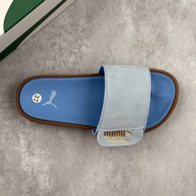 本地 核心私 Puma Leadcat 2.0 Palermo Foil 彪马舒适透气 橡胶底拖鞋 保留潮流外观的同时 将舒适度锐意升级 今夏不容错过的人气潮履