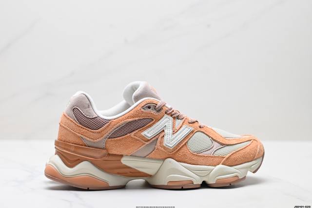 公司级New Balance 公司级版本 Nb9060 联名款 复古休闲运动慢跑鞋 鞋款灵感源自设计师本人对夏日的怀日回忆。鞋面大身由空间双格及磨砂鞋面拼接而生
