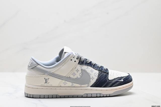 公司级Nike Dunk Low Retro ‘Diy高端定制’耐克 低帮休闲运动板鞋 原装头层材料 用料绝不含糊 独家版型蒸餾加工帶來的是更好的视觉和脚感体验