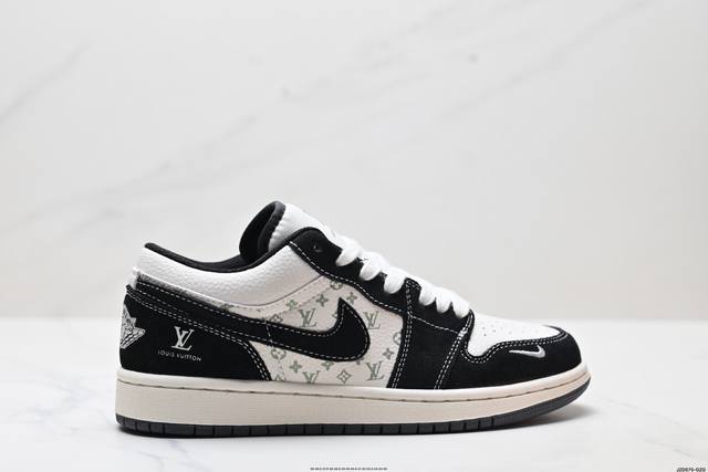 真标Nike Air Jordan 1 Low Aj1乔1低帮休闲板鞋 同步官方配色 官方货号:Lx1988-300 尺码:36 36.5 37.5 38 38