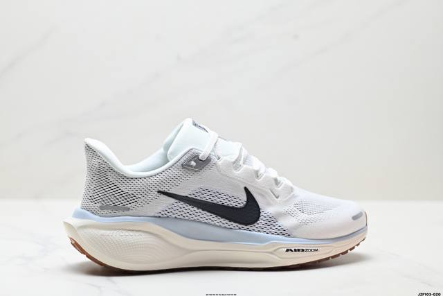 公司级Nike Air Zoom Pegasus 41 耐克 超级飞马涡轮增压马拉松休闲运动慢跑鞋 采用全新双层超轻透气网眼布材质 内里嵌入定型海绵 中底搭载全