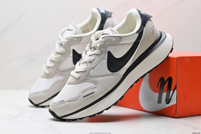 公司级耐克Nike Phoenix Waffle 走秀款解构 高端跑鞋 原鞋开发 完美鞋型 原楦原数据开发纸版楦型 同源织法半透网纱材质 货号:Fz3600-0