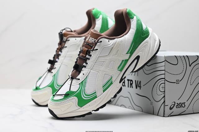 公司级Asics Gel-Kahana Tr V4系列 亚瑟士 低帮轻量缓震休闲运动跑步鞋 货号:1203A497-100 尺码:36 37 37.5 38 3