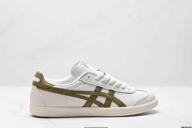 公司级亚瑟士 Onitsuka Tiger Tokuten 复古低帮休闲跑鞋 实拍首发 Tokuten的灵感来源于80年代的室内用鞋 T-Toe前足补强设计 室