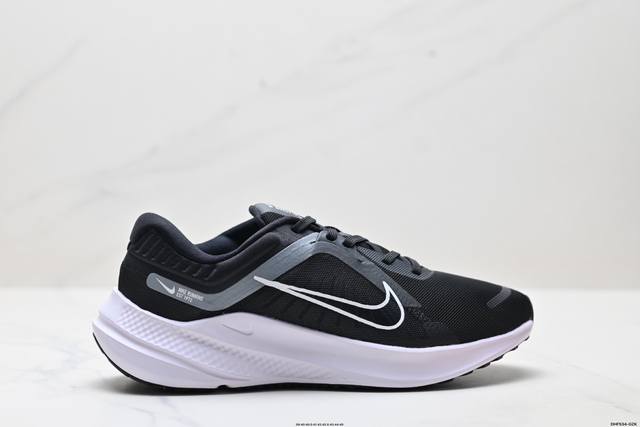真标Nike耐克官方Quest 5 登月极致5代 透气轻盈缓震跑步鞋秋季运动网眼 货号:Dd0204-001 尺码:39 40 40.5 41 42 42.5