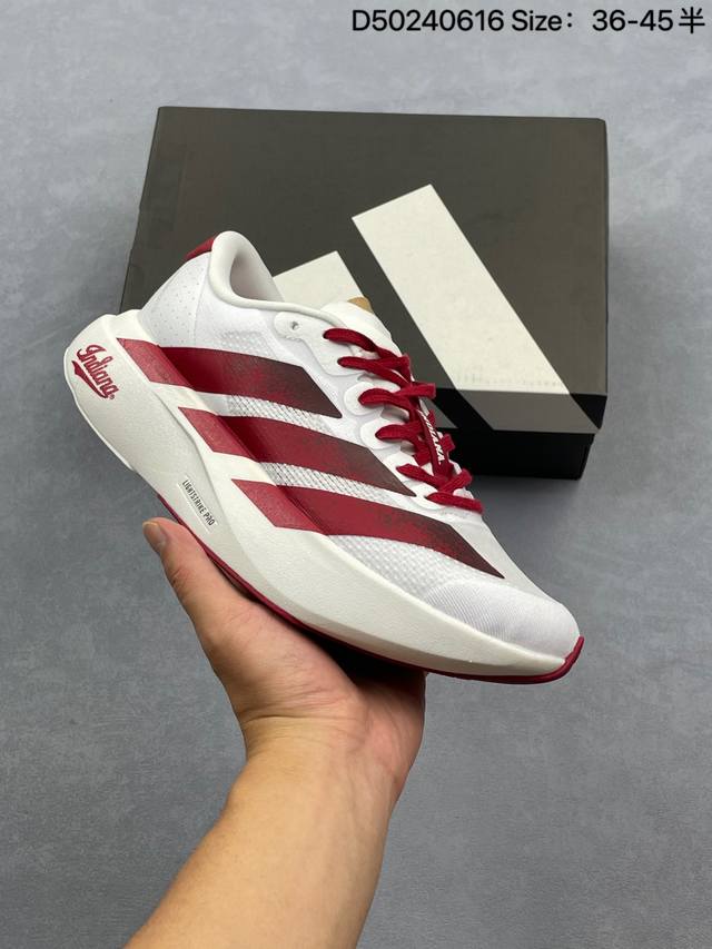 Adidas Adizero Evo Sl 阿迪达斯 舒适百搭防滑耐磨 低帮 休闲跑步鞋 货号:Js1183 尺码:36 36.5 37 38 38.5 39