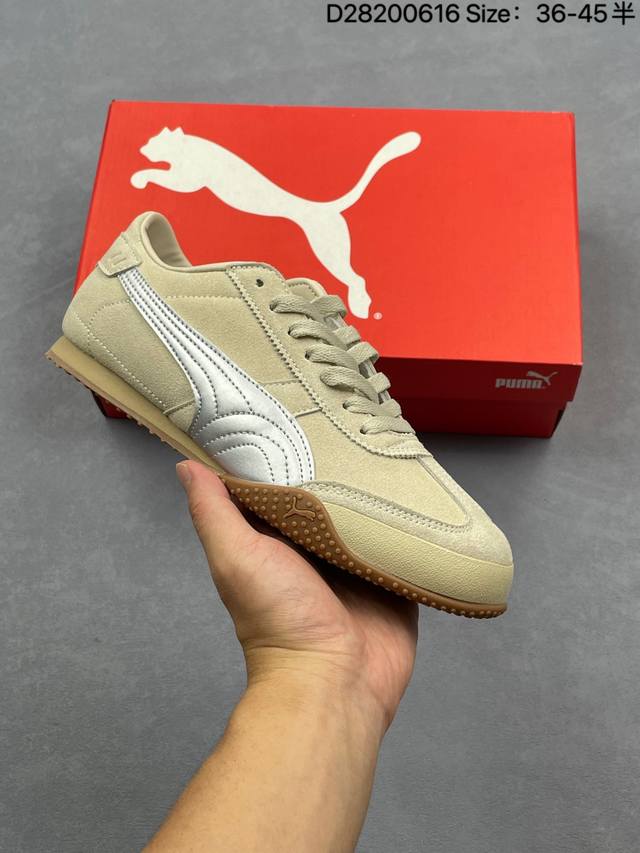 公司级Puma Bella Ut 彪马 徐梦洁同款舒适男女低帮生活休闲德训薄底鞋 货号：402980-01 尺码：36-45带半码 编码：D28200616