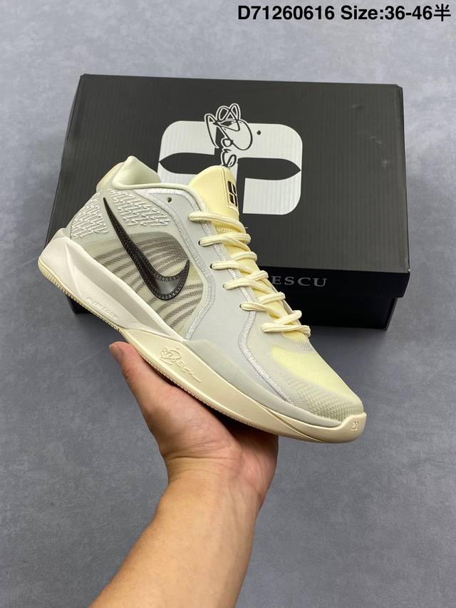 真标Nike Sabrina 2 耐克 轻便耐磨 减震 低帮 篮球鞋 货号:Fz1517-102 尺码:36 36.5 37.5 38 38.5 39 40 4