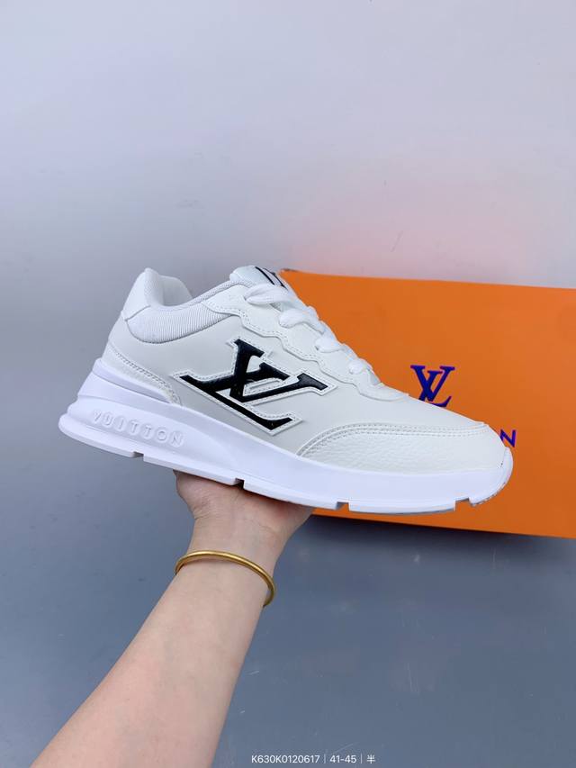 Lv路易威登Louis Runner Tatic Sneakers 休闲运动文化百搭运动老爹鞋 Size：如图 编码：K630K0120617