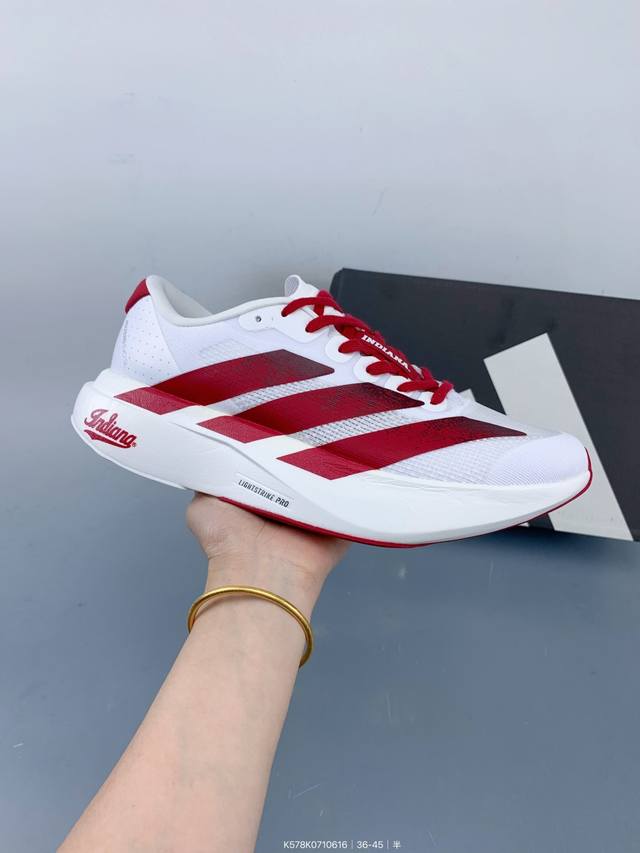 公司级Adidas Adizero Evo Sl 舒适百搭防滑耐磨 低帮 休闲跑步鞋 Size：如图 编码：K578K0710616