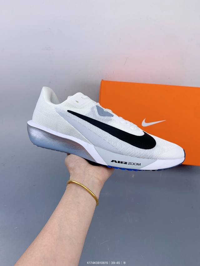 公司级耐克Nike Air Zoom Rival Fly 4超弹透气轻量跑步鞋鞋款搭载 Flyknit 材料 出众弹性 易于穿脱 采用React技术 轻盈耐 跑