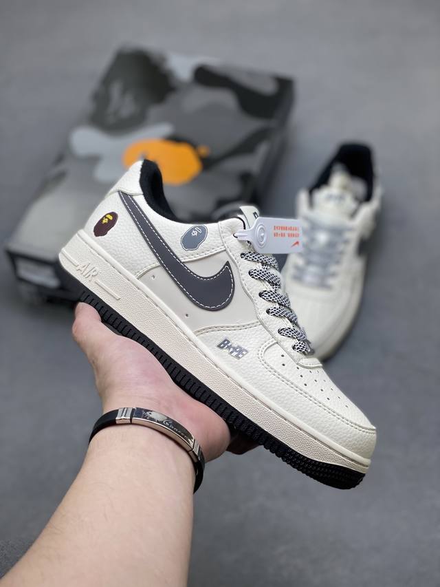 海外限量发售！公司级Nike Air Force 1 '07 Low 空军一号 低帮 运动鞋 休闲鞋 折边针车 工艺难度大 原楦头原纸板 原装鞋盒 定制五金配件
