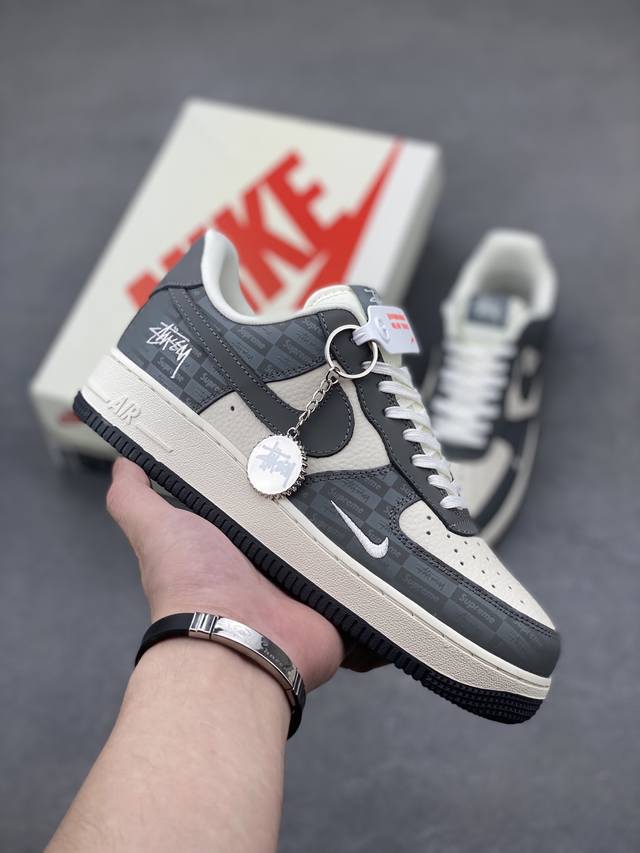 海外限量发售！公司级Nike Air Force 1 '07 Low 空军一号 低帮 运动鞋 休闲鞋 折边针车 工艺难度大 原楦头原纸板 原装鞋盒 定制五金配件