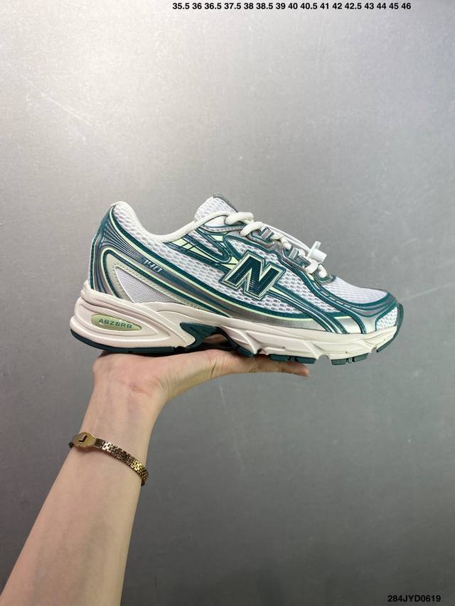 公司级新百伦中古跑鞋 New Balance 740系列新百伦 潮流男女运动鞋 Nb740跑步鞋透气鞋复古潮鞋 货号:U740Gr2 尺码:36 37 37.5