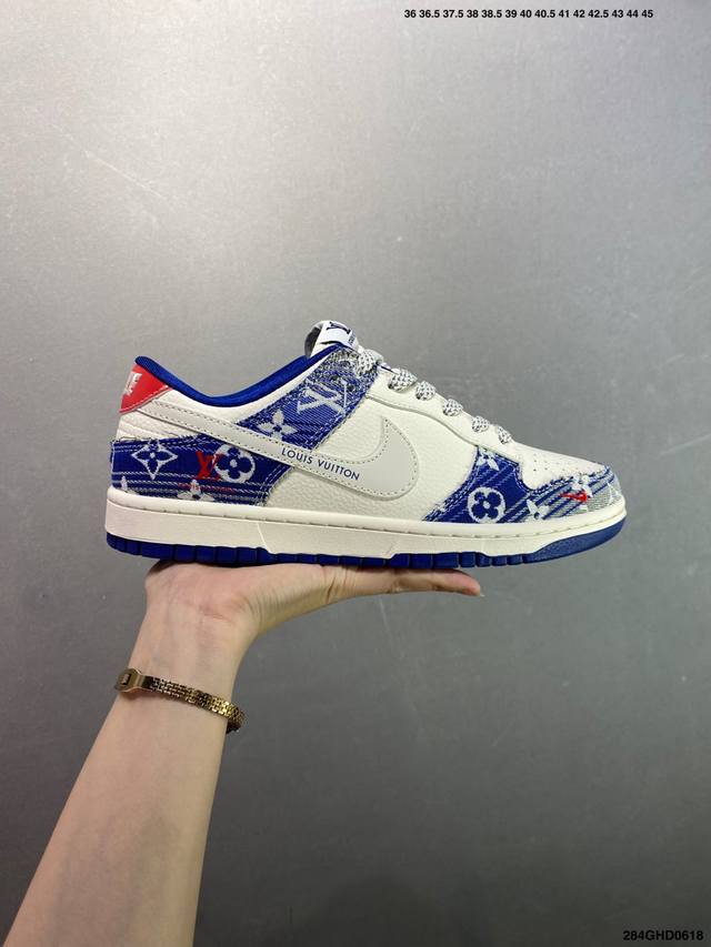 公司级Nike Dunk Sb Low 定制配色 定制Dunk Sb顾名思义，具有经典的Dunk血缘，又注入了更多的时尚元素。相较于普通的Dunk滑板鞋，改良版