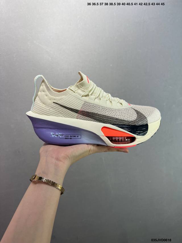 公司级Nike Air Zoom Alphafly Next% 3 马拉松跑鞋 全新马拉松超级跑鞋 有史以来最轻盈、测试次数最多的Nk Alphafly 经过精