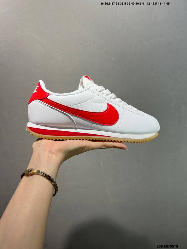 Nike Classic Cortez 耐克经典轻便舒适阿甘鞋休闲跑步鞋运动鞋 纯粹而执着的精神 使得Cortez种在了一代人的心里 无论是否喜欢它复古的鞋型