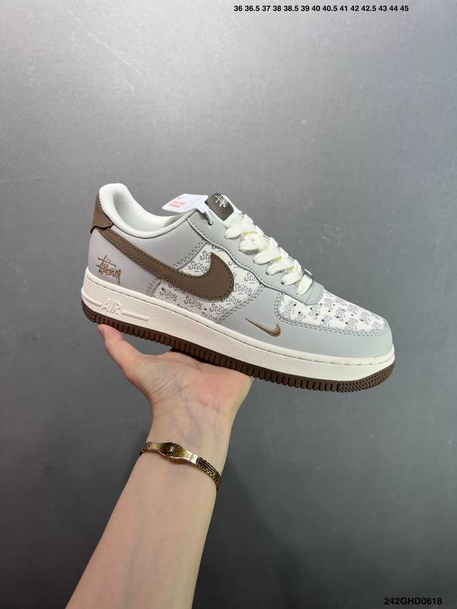 核心私 公司级Nike Air Force1 07 Low 定制空军 #原楦头原纸板 打造纯正空军版型 #专注外贸渠道 全掌内置蜂窝气垫 #原盒配件 原厂中底钢