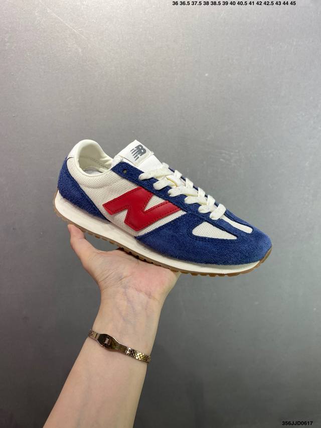 New Balance Nb 471系列 织物牛剖层革 复古时尚 防滑耐磨低帮 生活休闲鞋 货号:U471Al 尺码:36-45 Id:356Jjd0617