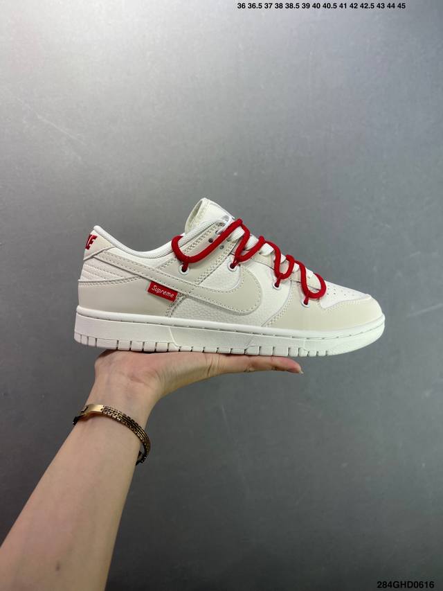 公司级Nk Dunk Low Retro ”Diy高端定制“ 解构绑带 低帮休闲运动板鞋 原装头层材料 用料绝不含糊 独家版型蒸餾加工帶來的是更好的视觉和脚感体