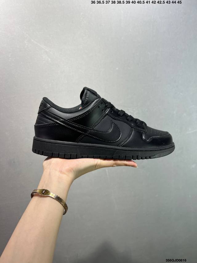 Nike Dunk Low 此款以简约大方的造型设计，给人以随性休闲的时尚格调，穿着舒适轻便，运动灵活自如，满足日常个性穿搭。 货号: Fb9109-122 S