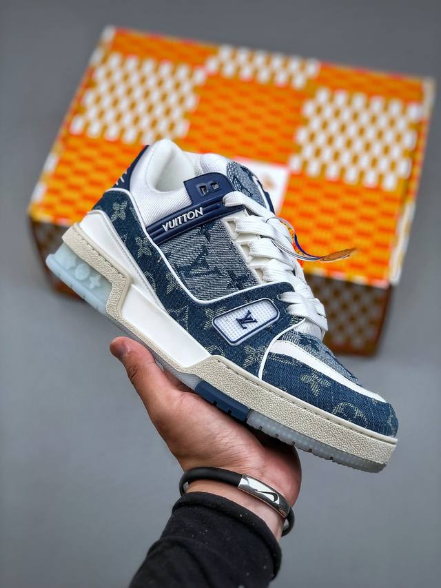 6.18 福利特价 原本地780版本 路易威登Louis Vuitton Trainer 2.0 Sneaker Low 运动系列低帮复古百搭休闲运动文化篮球板