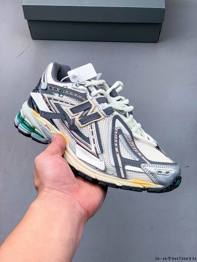 集图 New Balance M1906Ri Nb宝藏老爹鞋款，复古元素叠加，质感超级棒，楦版型材料细节做工精细，货如实拍图 作为Nb最经典的档案鞋型之一，与