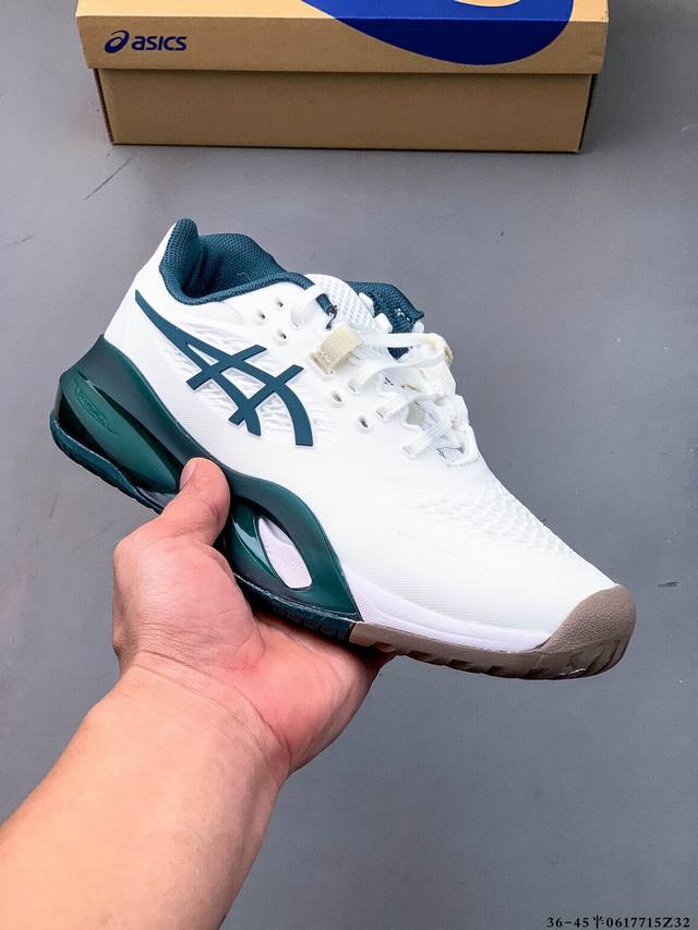 亚瑟士Asics Gel-Resolution X 亚瑟士运动休闲透气专业跑鞋 轻量舒适透气材质 全滴塑鞋面中底3D可视Gel缓震胶效果 升级Flytefoam