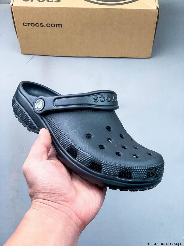 集图 Crocs卡骆驰贝雅卡骆班洞洞鞋男鞋女鞋轻便透气凉鞋运动鞋沙滩鞋 0616126Q10