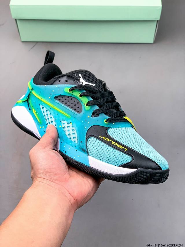 公司级！Nike Jordan Heir 1.0 继承者一代 減震防滑耐磨 低帮 篮球鞋 0616258M34