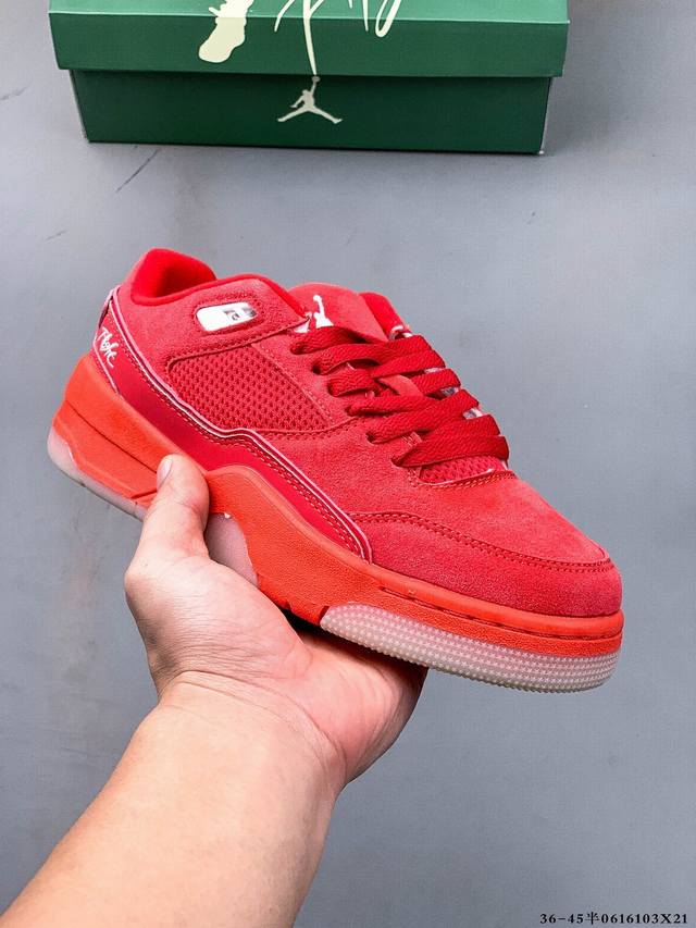 集图 Jordan Flight Court Sp “Tela” 2025新款百搭滑板鞋 Jordan Brand 首度携手 Who Decides War 联