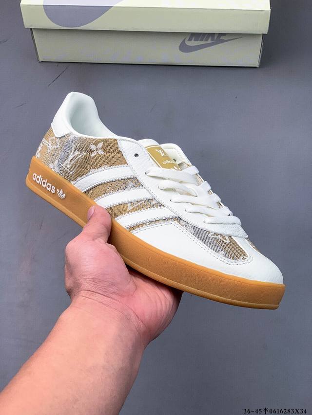 阿迪达斯Adidas Originals Gazelle德训鞋 防滑耐磨 低帮板鞋 男女同款 #独家原版原盒 原底原料 开模打造 #原厂织唛鞋标 高精密准度 #