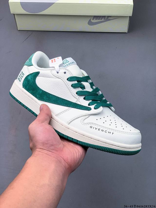 公司级头层！耐克Nike Air Jordan 1 Low Aj1乔1 低帮潮流缓运动休闲板鞋。Aj1 低帮拼接 完美版型真头层牛皮# 内置缓震气垫 原鞋开模