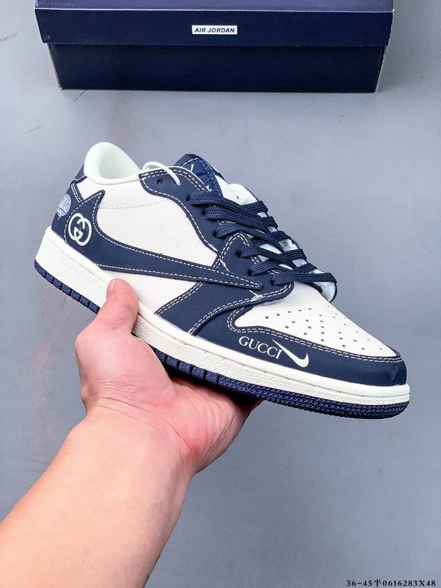 公司级头层！耐克Nike Air Jordan 1 Low Aj1乔1 低帮潮流缓运动休闲板鞋。Aj1 低帮拼接 完美版型真头层牛皮# 内置缓震气垫 原鞋开模