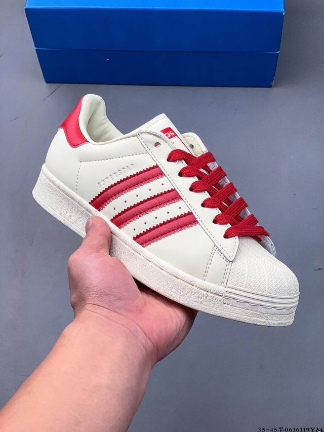 Avavav X Adidas Superfinger Supersta 柔软舒适 防滑耐磨 低帮 生活休闲鞋 佛罗伦萨前卫时尚先锋 Avavav 携手 Adi