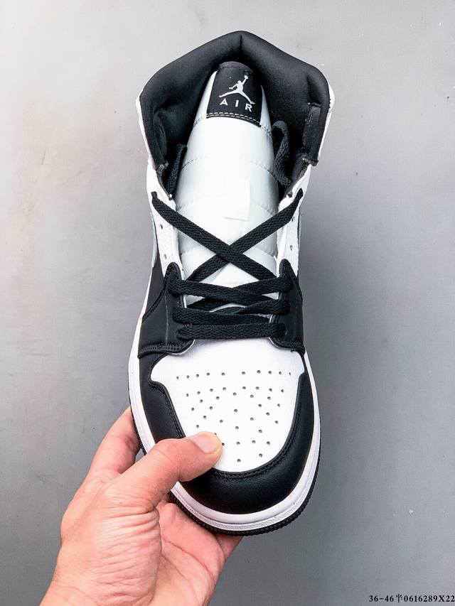 耐克Nike Air Jordan 1 Mid Aj1乔丹一代中帮经典复古文化休闲运动篮球鞋 0616289X22