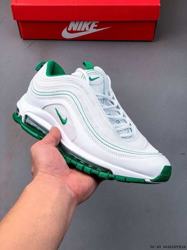 集图 耐克Nike Air Max 97 子弹系列全掌气垫经典运动休闲跑步鞋 0616289X20