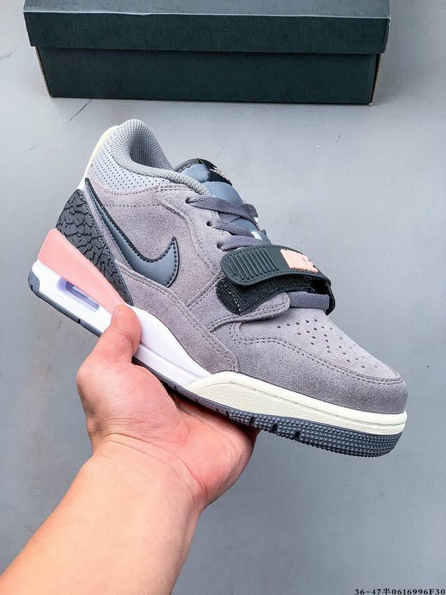 公司级！乔丹 Jordan Legacy 312 Low 乔312 混合版本低帮休闲运动篮球鞋 0616996F30
