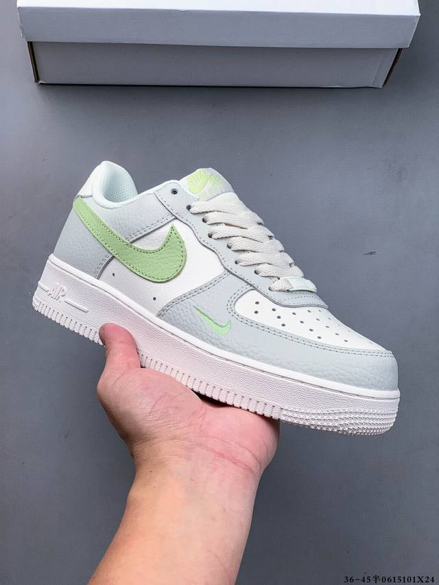 二层真标！耐克Nike Air Force 1 Low 空军一号低帮经典百搭休闲板鞋 0615101X24