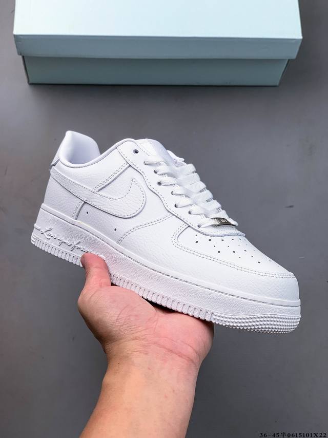 二层真标！耐克Nike Air Force 1 Low 空军一号低帮经典百搭休闲板鞋 0615101X22
