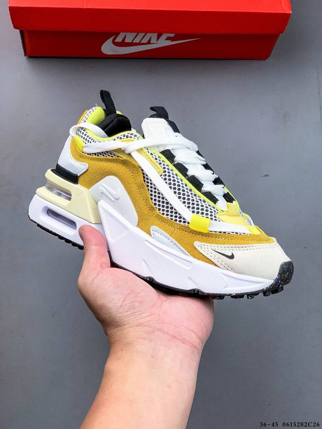 集图 公司级！耐克Nike Air Max Furyosa 拼接气垫跑步鞋双层休闲运动鞋 0615282C26