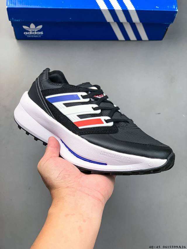 阿迪达斯Adidas Originals Equipment Agravic新款运动休闲鞋 厚底增高老爹鞋 复古运动风盛行，这双阿迪的 Equipment Ag