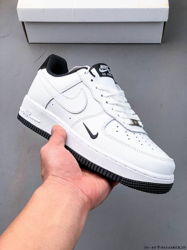 二层真标！耐克Nike Air Force 1 Low 空军一号低帮经典百搭休闲板鞋 0614481X20