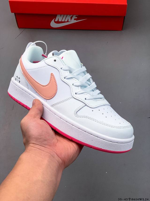 集图 公司级！耐克 Nike Court Borough Low 低帮百搭休闲运动鞋 0614Wl24