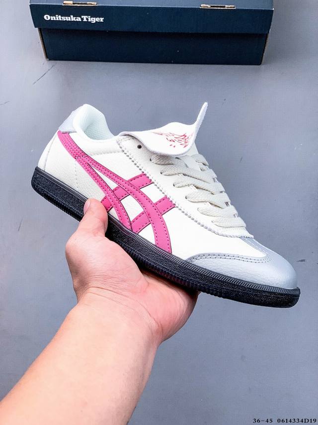 集图 Asics 亚瑟士 Tokuten低帮橡胶鞋底休闲板鞋 0614334D19