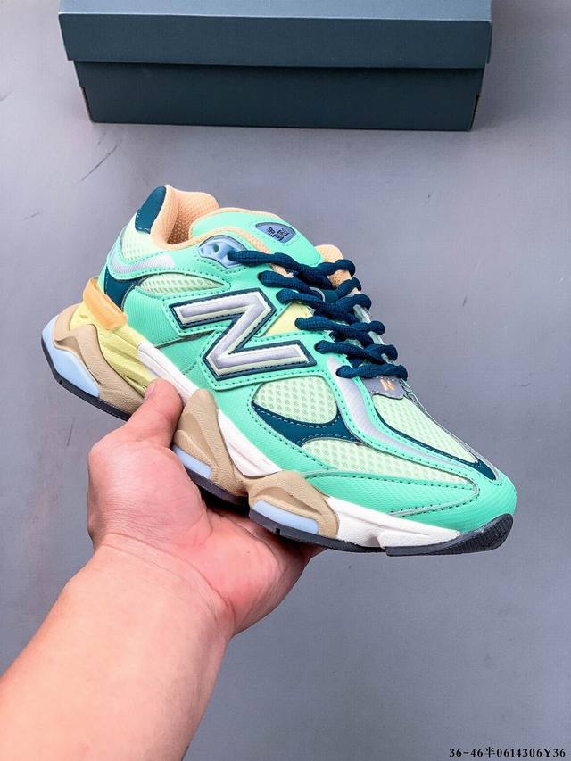 New Balance 又带来了新鞋型 9060 ，并且是与芝加哥街头品牌 Joe Freshgoods 的联名款。鞋身主体采用了类似 990 系列的设计风格，