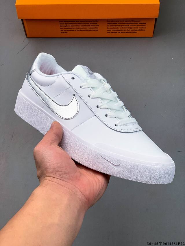 集图 Nike Blazer Phantom Low男女子运动板鞋 厚底增高休闲鞋。采用轻盈利落设计，焕新演绎经典鞋款。该鞋款带来舒适足底体验，结合鞋侧壁加固设